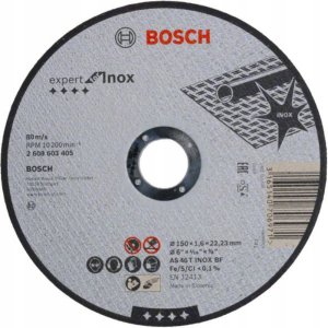 Bosch Bosch cutting discs Expert for Inox, 150x1.6mm 10
