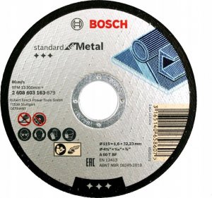 Bosch Bosch cutting disc Standard for Metal 115 x 1.6 mm (A 60 T BF) 2