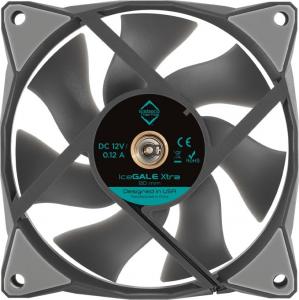 Wentylator Iceberg IceGALE Xtra 80 mm Szary (ICEGALE08D-B0A) 3