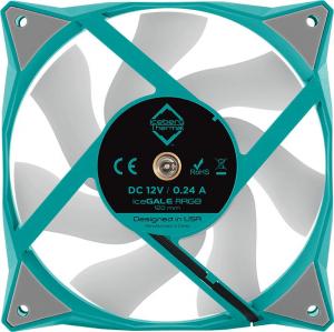 Wentylator Iceberg IceGALE ARGB 120 mm Turkusowy (ICEGALE12A-D0A) 4