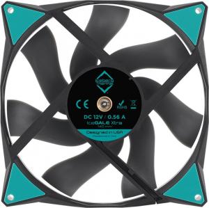 Wentylator Iceberg IceGALE Xtra 140 mm Czarny (ICEGALE14D-C0A) 3