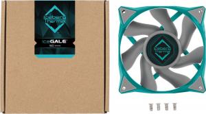 Wentylator Iceberg IceGALE 120 mm Turkusowy (ICEGALE12-A0A) 4