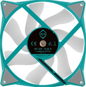Wentylator Iceberg IceGALE ARGB 140 mm Turkusowy (ICEGALE14A-D0A) 4