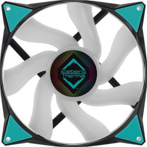 Wentylator Iceberg IceGALE ARGB 140 mm Czarny (ICEGALE14A-E0A) 2