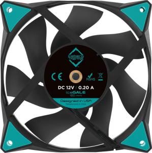 Wentylator Iceberg IceGALE 120 mm Czarny (ICEGALE12-C0A) 3