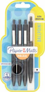 Paper Mate PAPER MATE Kugelschreiber InkJoy 300 RT 4er schwarz M 1.0mm Blister 1