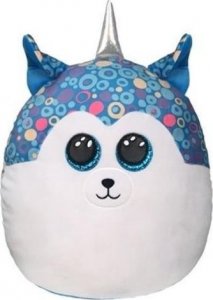TY Ty Squish a Boo Helena Cuddly Toy (blue/white, 35 cm, Husky) 1