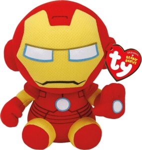 TY Ty Marvel Avengers Iron Man Soft Toy (15 cm) 1