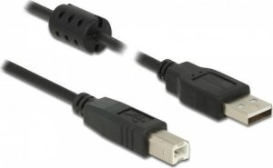 Kabel USB Delock USB-A - USB-B 0.5 m Czarny (84894) 1