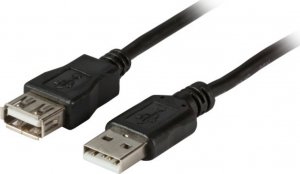 Kabel USB EFB USB-A - USB-A 1 m Czarny (K5248SW.1V2) 1