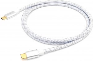 Kabel USB Equip USB-C - USB-C 0.5 m Biały (128355) 2