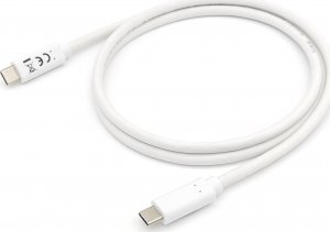 Kabel USB Equip USB-C - USB-C 1 m Biały (128361) 2