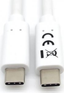 Kabel USB Equip USB-C - USB-C 1 m Biały (128361) 4