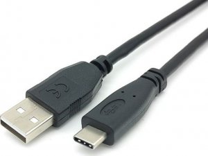 Kabel USB Equip USB-A - USB-C 3 m Czarny (128886) 1