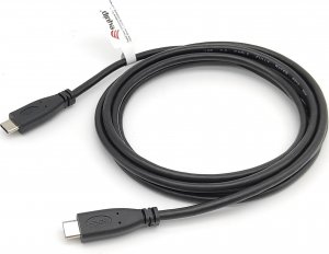 Kabel USB Equip USB-C - USB-C 2 m Czarny (128887) 1