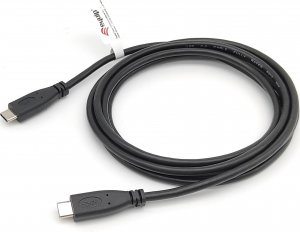 Kabel USB Equip USB-C - USB-C 3 m Czarny (128888) 1