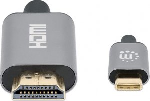 Kabel USB Manhattan USB-C - HDMI 2 m Czarny (153607) 3