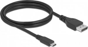 Kabel USB Delock USB-C - DisplayPort 1.5 m Czarny (86040) 1