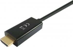 Kabel Equip DisplayPort - HDMI 2m czarny (119390) 2