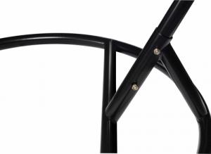 JGB Home JGB Kokon - Czarny fotel wiszący XXL 4