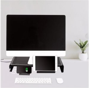 LogiLink LogiLink Monitorerhöhung,420-520mm, ergo.,2xUSB 3.0, 1xUSB-C 6