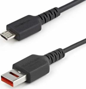 Kabel USB StarTech USB-A - microUSB 1 m Czarny (USBSCHAU1M) 1