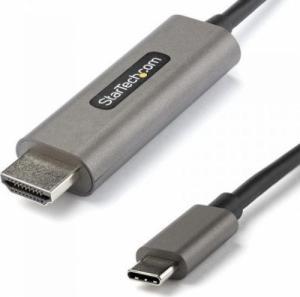 Kabel USB StarTech USB-C - HDMI 4 m Czarno-szary (CDP2HDMM4MH) 1