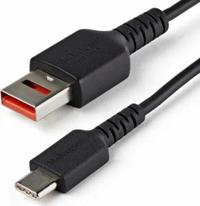 Kabel USB StarTech USB-A - USB-C 1 m Czarny (USBSCHAC1M) 1