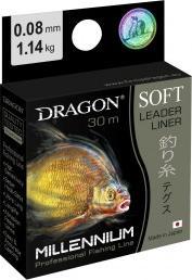 DRAGON. Żyłki Dragon Millenium Soft 30 m 0,08 mm 1
