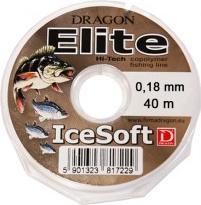 DRAGON. Żyłki Dragon Elite Icesoft 40m 0,18 mm 1
