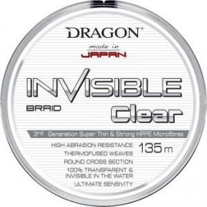 DRAGON. Plecionki Dragon Invisible Clear 135 m 0,08 mm 1
