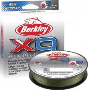 Berkley Plecionki Berkley X9 Braid Low Vis Green 150m 0,10 mm 1