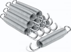 Trampolina ogrodowa Salta Comfort Edition z siatką wewnętrzną 305 x 214 cm różowa 4