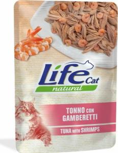 Life Pet Care LIFE CAT sasz.70g TUNA + SHRIMPS + CARRORTS /30 1