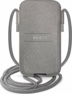 Etui na tablet Guess Guess Torebka GUPHLPSASBGR 6,7" szary/grey Saffiano Strap 1