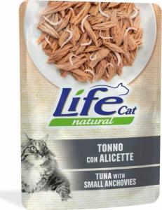 Life Pet Care LIFE CAT sasz.70g TUNA + ANCHOVIES WHITEBAITS/SZPROTKI/30 1