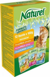 Life Pet Care LIFE CAT NATUREL BOX 12x100g CHICKEN + VEAL + PLAICE 1