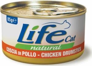 Life Pet Care LIFE CAT pusz.85g CHICKEN DRUMSTICK UDKO /24 1