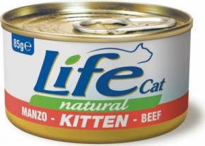 Life Pet Care LIFE CAT pusz.85g KITTEN BEEF /24 1