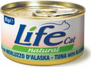Life Pet Care Life Cat Puszka 85g Tuńczyk Mintaj Karma dla Kota 1