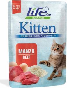 Life Pet Care LIFE CAT sasz.70g KITTEN BEEF /30 1