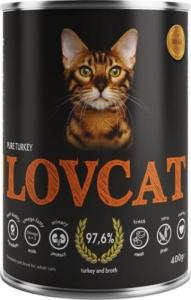 LOVCAT LOVCAT 400g PURE TURKEY /6 1