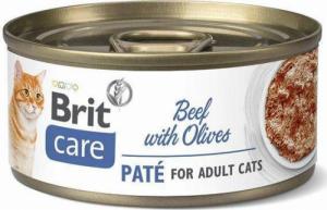 Brit CARE KOT puszka WOŁOWINA&OLIWKI 70g 1