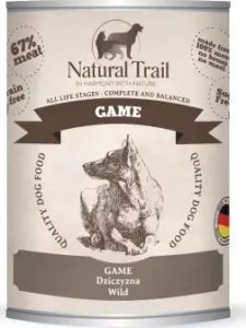 Natural Trail NATURAL TRAIL PIES pusz.800g GAME /6 1