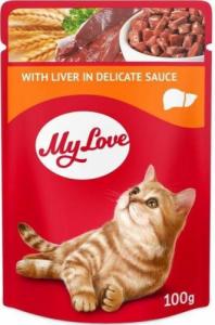 Mylove MY LOVE sasz. 100g ADULT WĄTROBA SOS /24 1