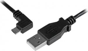 Kabel USB StarTech USB-A - microUSB 0.5 m Czarny (USBAUB50CMLA) 1
