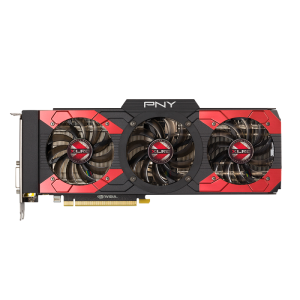 Karta graficzna PNY GeForce GTX 1080 XLR8 OC Gaming 8GB GDDR5X (256 Bit) 3xDP, HDMI, DVI, BOX (KF1080GTXXG8GEPB) 3