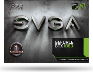 Karta graficzna EVGA GeForce GTX 1060 Gaming ACX 2.0 3GB GDDR5 (192 Bit) HDMI, DVI, 3xDP, BOX (03G-P4-6160-KR) 8
