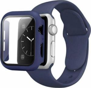 Beline Beline pasek Apple Watch Silicone 38/40/41mm blue colour + case 1