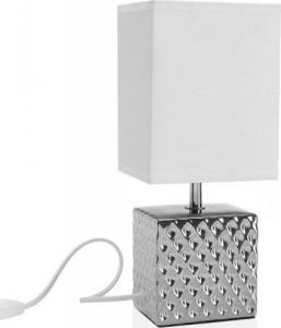 Lampa stołowa Bigbuy Home Lampa stołowa Srebrzysty Porcelana (11 x 13 x 30 cm) 1